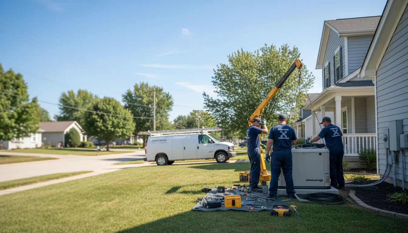 Generator Installation in West Sunbury, PA near me